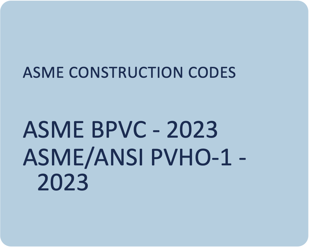 ASME construction codes